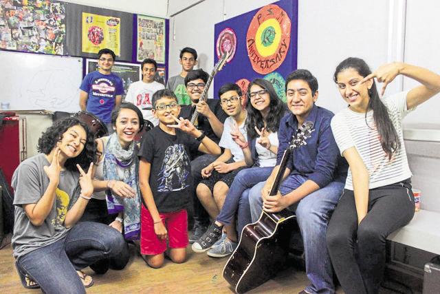 The 10-member PSM band plays contemporary western music. (HT Photos) The 10-member PSM band plays contemporary western music. (HT Photos)
