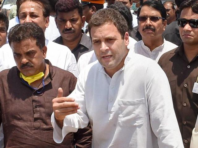 Congress vice-president Rahul Gandhi said on Thursday they will work harder to win the “confidence and trust of people” after his party faced a rout in Assam, which it ruled for the last 15 years, as well as in Kerala in the high-staked assembly elections.(PTI)