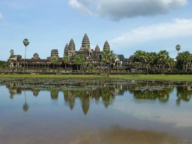 3. Angkor Wat, Siem Reap, Cambodia. It is the largest religious monument in the world, with the site measuring 162.6 hectares. (AFP) 3. Angkor Wat, Siem Reap, Cambodia. It is the largest religious monument in the world, with the site measuring 162.6 hectares. (AFP)