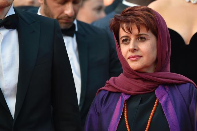 Iranian producer and member of the Jury Katayoon Shahabi poses as she arrives for the screening of the film Loving at Cannes. (AFP)