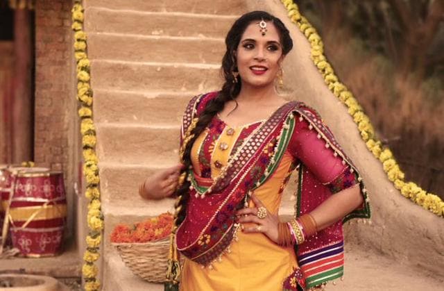 Richa Chaddha in a still from Sarbjit. Richa Chaddha in a still from Sarbjit.