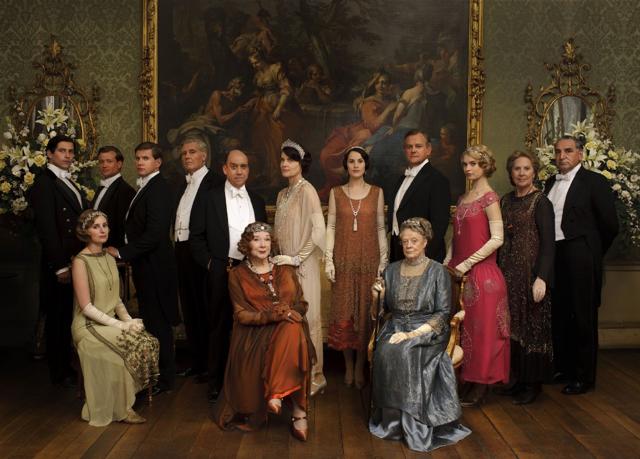 The cast of hit TV show Downton Abbey. (iTV) The cast of hit TV show Downton Abbey. (iTV)