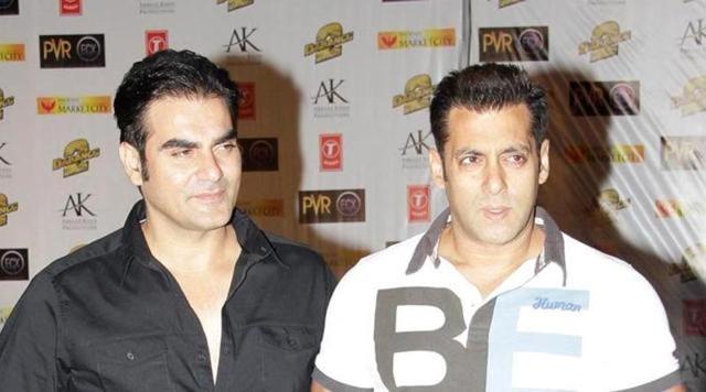 Arbaaz and Salman will soon being work on Dabangg 3. (HT Photo) Arbaaz and Salman will soon being work on Dabangg 3. (HT Photo)