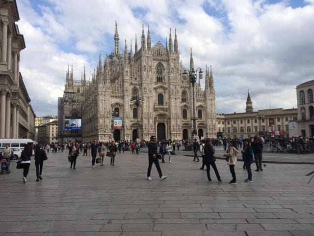 10. Milan Cathedral (Duomo), Milan, Italy. Dedicated to St Mary of the Nativity, it is the seat of the Archbishop of Milan, currently Cardinal Angelo Scola. (AFP) 10. Milan Cathedral (Duomo), Milan, Italy. Dedicated to St Mary of the Nativity, it is the seat of the Archbishop of Milan, currently Cardinal Angelo Scola. (AFP)