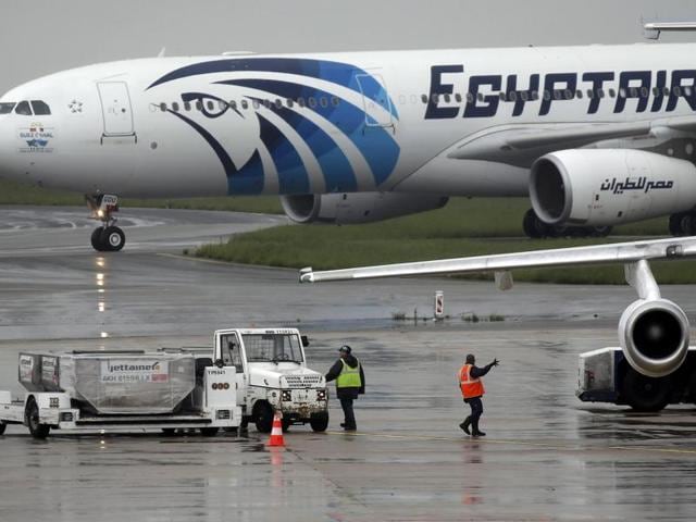 Egyptian Prime Minister Sherif Ismail talks to reporters at Cairo International Airport. He said it was too early to say whether a technical problem or a terror attack caused the plane to crash. (AP) Egyptian Prime Minister Sherif Ismail talks to reporters at Cairo International Airport. He said it was too early to say whether a technical problem or a terror attack caused the plane to crash. (AP)
