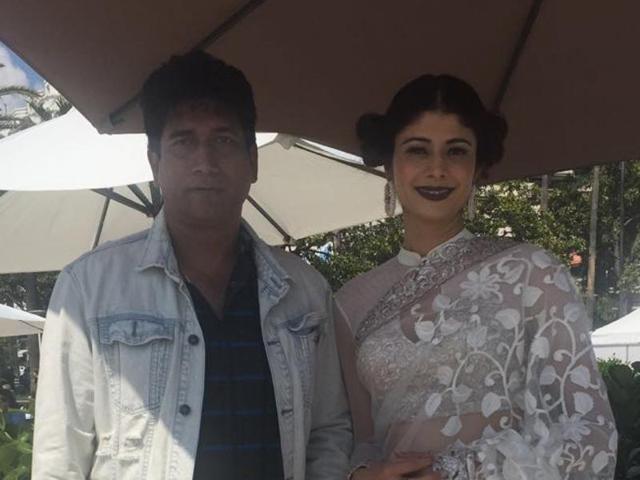 World News Network Managing Director Satish Reddy with actor Pooja Batra at 69th Cannes Film Festival in France. (IANS) World News Network Managing Director Satish Reddy with actor Pooja Batra at 69th Cannes Film Festival in France. (IANS)