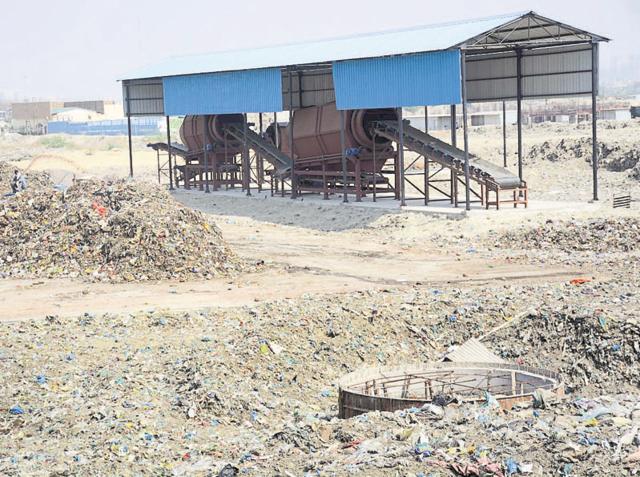 The plant will come as a major relief to residents as the Pratap Vihar landfill site faces saturation due to continuous dumping. (Sakib Ali/HT Photo) The plant will come as a major relief to residents as the Pratap Vihar landfill site faces saturation due to continuous dumping. (Sakib Ali/HT Photo)