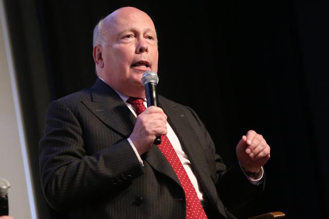 Julian Fellowes speaks at a Downton Abbey Q&A Panel at the Writers Guild Theater in Beverly Hills, Calif. (Rich Fury/Invision/AP) Julian Fellowes speaks at a Downton Abbey Q&A Panel at the Writers Guild Theater in Beverly Hills, Calif. (Rich Fury/Invision/AP)