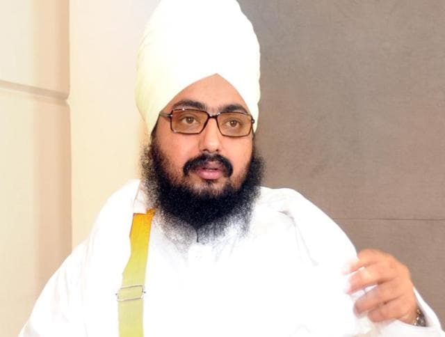 Sikh preacher Ranjit Singh Dhadrianwale(HT Photo)