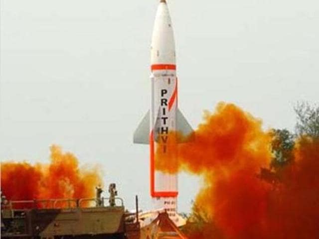 India successful test-fired its nuclear-capable missile Prithvi-II on Thursday. (Picture courtesy: DRDO official website) India successful test-fired its nuclear-capable missile Prithvi-II on Thursday. (Picture courtesy: DRDO official website)
