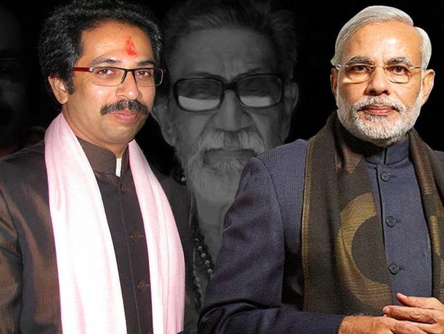 Shiv Sena chief Uddhav Thackeray (left) and Prime Minister Narendra Modi. (Agencies) Shiv Sena chief Uddhav Thackeray (left) and Prime Minister Narendra Modi. (Agencies)