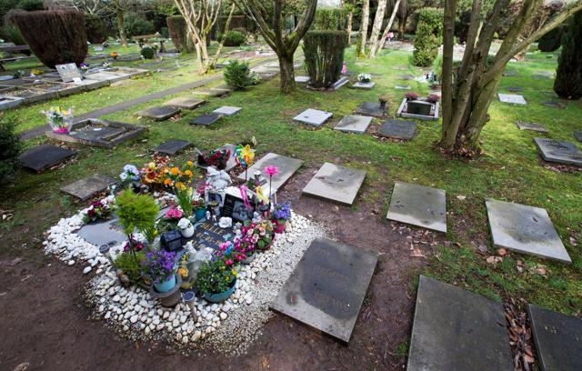 Graves of pets at a cemetery for animals in Aywaille, Belgium. (REUTERS) Graves of pets at a cemetery for animals in Aywaille, Belgium. (REUTERS)