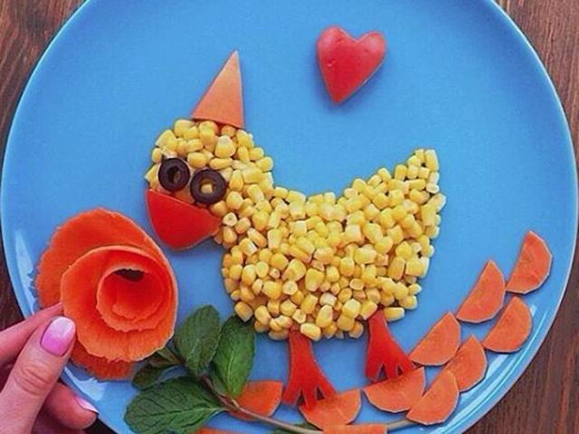 Chicken and corn? Always a great combo. (Instagram/marusia_cookbook) 