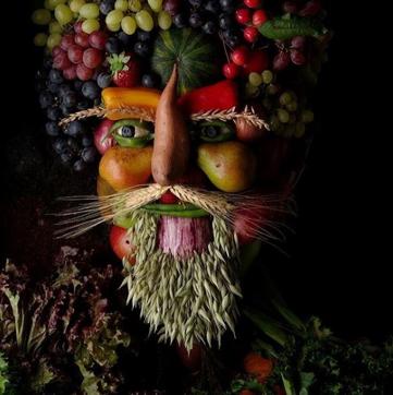 Carrots, grapes, figs, wheat...there is a lot that went into making this one. (Instagram/klausenrique) 