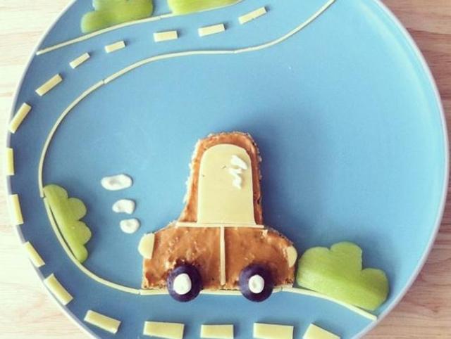 Vroom! Vroom! If all foods were this pretty, no kid would make faces at dinner time ever. (Instagram/freeandwildchild) 