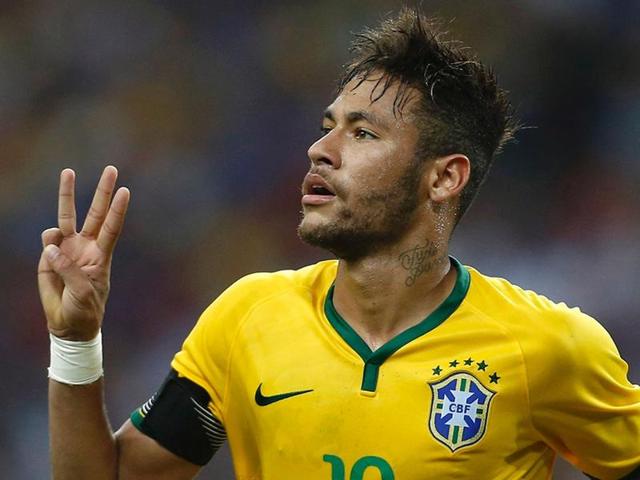 A file photo of Brazilian footballer Neymar.(Reuters Photo)