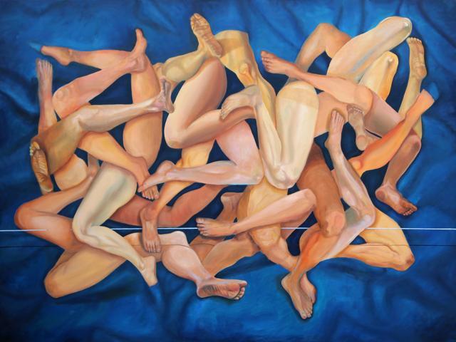 A painting by Mansha Bedi, Shashank Shukla and Deepti Budhiraja. A painting by Mansha Bedi, Shashank Shukla and Deepti Budhiraja.