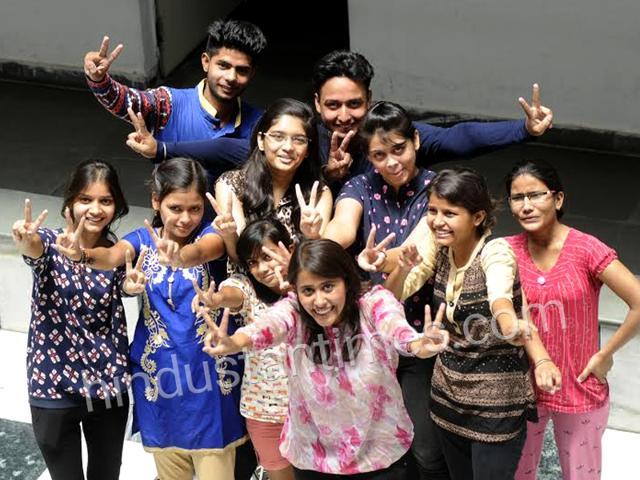 Anshul obtained 493 marks to top the CBSE Class 12 examinations in the Allahabad region. (HT photo)