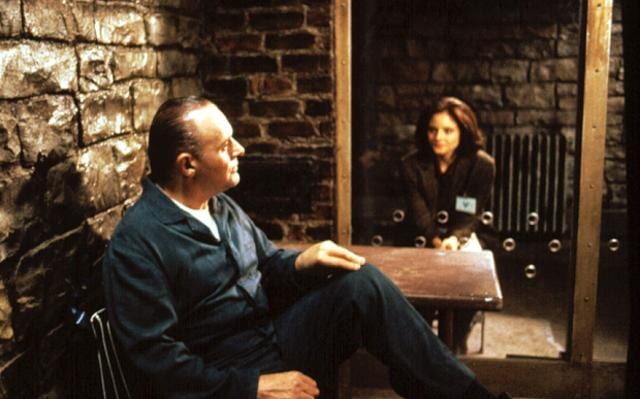 Anthony Hopkins and Jodie Foster in a still from the movie. (YouTube)