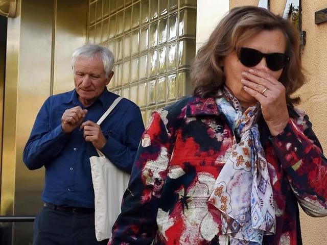 The parents of a victim from Malaysian Airlines Flight MH17 react as they leave the State Coroners Court, after the New South Wales State Coroner handed down his findings from an inquest into the deaths of six residents who were aboard the plane, in Sydney, Australia. (Reuters File Photo)