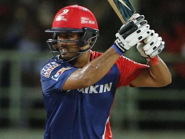 Karun Nair (83) played a major role in Delhi Daredevils’ six-wicket win over Sunrisers Hyderabad in Raipur on Friday. (PTI) Karun Nair (83) played a major role in Delhi Daredevils’ six-wicket win over Sunrisers Hyderabad in Raipur on Friday. (PTI)