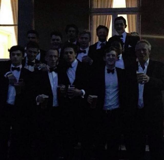More drinking, more celebrating. (Instagram)