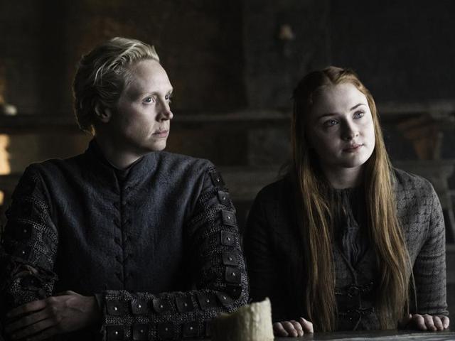 Brienne and Sansa might finally tell Jon about Arya. That’ll be a good scene to watch. (HBO)