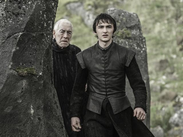 What is cooking here? Three-Eyed-Raven is showing stuff to Bran. (HBO)