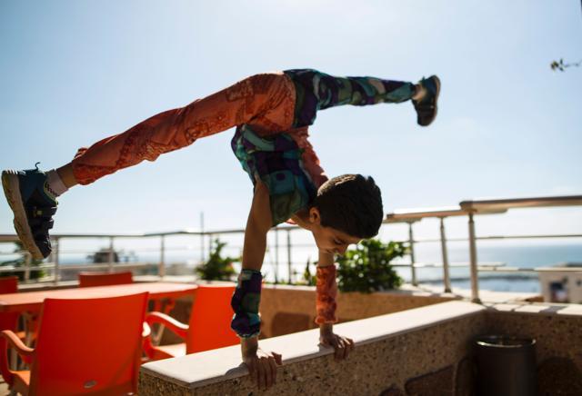Mohammed al Sheikh is only 12 and feels trapped in Gaza but he dreams of a Guinness world record. (AFP Photo) Mohammed al Sheikh is only 12 and feels trapped in Gaza but he dreams of a Guinness world record. (AFP Photo)
