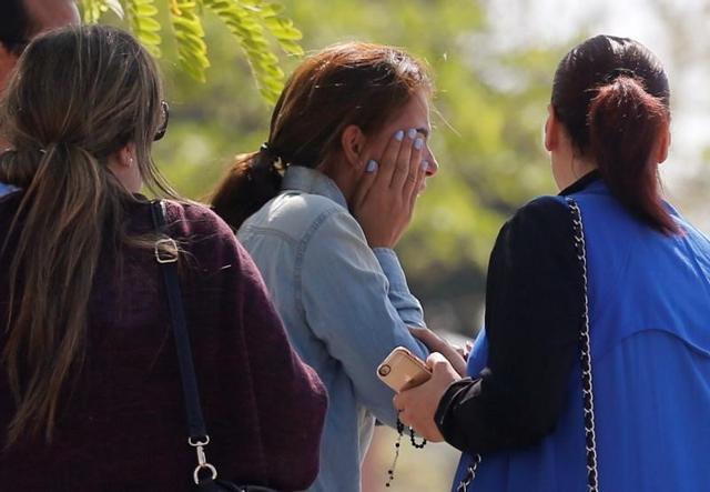 Unidentified relatives and friends of passengers who were flying in an EgyptAir plane that vanished from radar en route from Paris to Cairo react as they wait outside the Egyptair in-flight service building where relatives are being held at Cairo International Airport, Egypt. (Reuters) Unidentified relatives and friends of passengers who were flying in an EgyptAir plane that vanished from radar en route from Paris to Cairo react as they wait outside the Egyptair in-flight service building where relatives are being held at Cairo International Airport, Egypt. (Reuters)