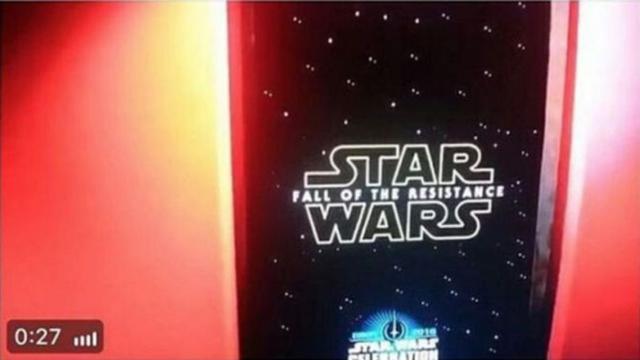 Fall of the Resistance, if it is the actual title of Episode VIII, suggests the movie will indeed be darker. (Twitter)