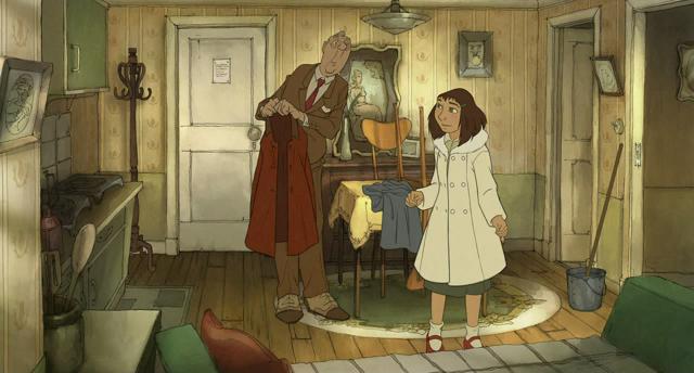 A scene from the French film L’illusionniste (The Illusionist). A scene from the French film L’illusionniste (The Illusionist).