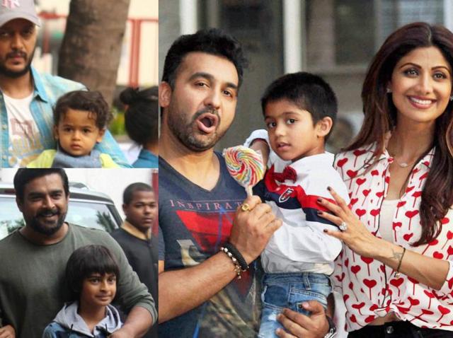 Shilpa Shetty’s son Viaan celebrated his fourth birthday with stars kids of Bollywood.  Aishwarya, Riteish Deshmukh, R Madhavan and Ayushmann Khurrana were present with their kids, along with other stars from the industry. 