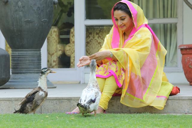 Union Cabinet Minister (Photo: Manoj Verma/HT; Styling: Aditi Caroli; Makeup: Naina Arora)