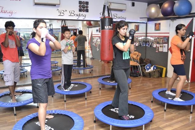 Boxing is increasingly being taken up by men and women, not as a sport but a fitness exercise.