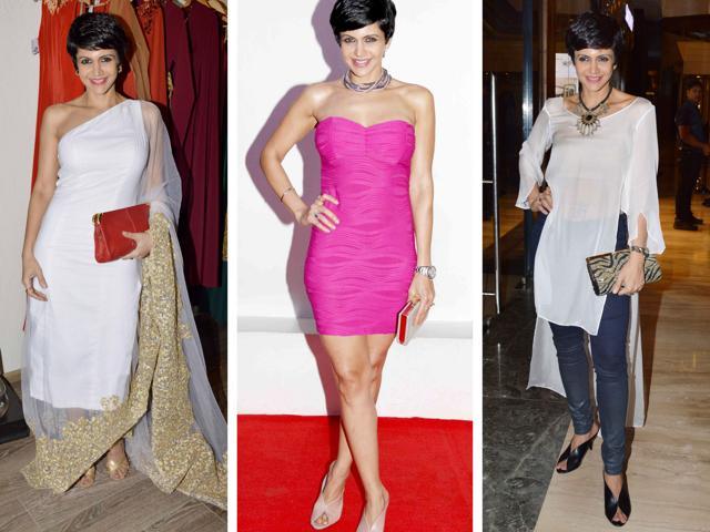 “Wear clothes that suit your personality and body type rather than aping trends that don’t suit you,” says Mandira Bedi. “Wear clothes that suit your personality and body type rather than aping trends that don’t suit you,” says Mandira Bedi.