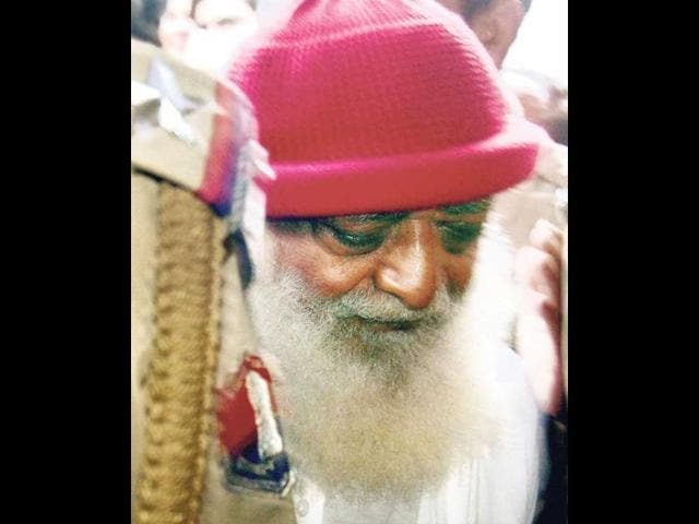 Asaram’s alleged henchman Karthik Haldar, suspected of shooting dead three key witnesses of two rape cases against the self-styled godman and his son Narayan Sai, planned to acquire an AK-47 rifle for eliminating other witnesses, police said.(PTI Photo) Asaram’s alleged henchman Karthik Haldar, suspected of shooting dead three key witnesses of two rape cases against the self-styled godman and his son Narayan Sai, planned to acquire an AK-47 rifle for eliminating other witnesses, police said.(PTI Photo)