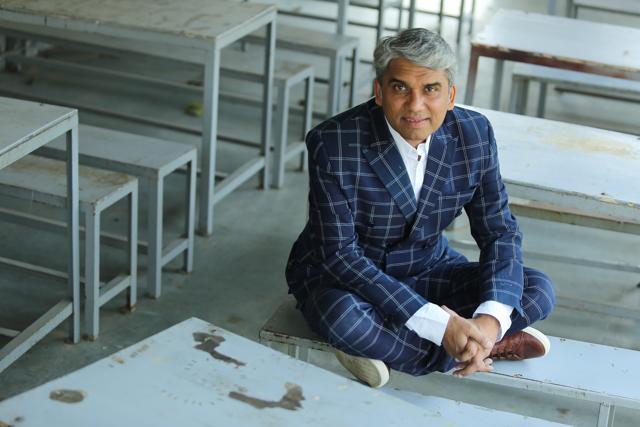 Rajesh Pratap Singh poses for the camera during an exclusive shoot for Hindustan Times Delhi's Most Stylish 2016. (Raajesh Kashyap /HT Photo)