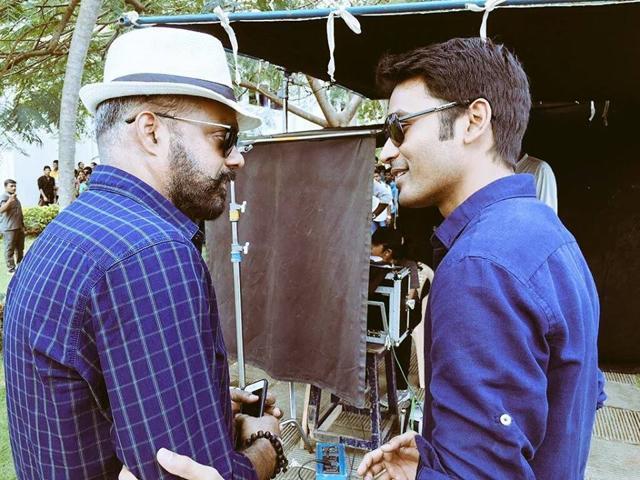 Tipped to be a gangster saga, Enai Nokki Paayum Thota is the first time Dhanush and Gautham are collaborating in a film. (GauthamMenonOfficial/Facebook) Tipped to be a gangster saga, Enai Nokki Paayum Thota is the first time Dhanush and Gautham are collaborating in a film. (GauthamMenonOfficial/Facebook)