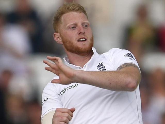 England's Ben Stokes celebrates dismissing Sri Lanka's Dinesh Chandimal. (Reuters Photo) England's Ben Stokes celebrates dismissing Sri Lanka's Dinesh Chandimal. (Reuters Photo)