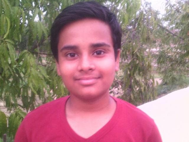 Son of a plumber, Sandeep Samal, has topped the Class 10 examination of Haryana Board of School Education in Gurgaon district. (Handout image) Son of a plumber, Sandeep Samal, has topped the Class 10 examination of Haryana Board of School Education in Gurgaon district. (Handout image)