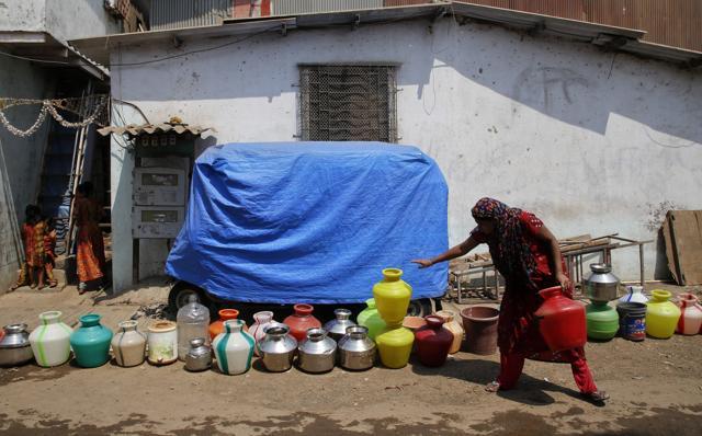 Rivers, lakes and dams have dried up in parts of the western states of Maharashtra and Gujarat. (AP file photo) Rivers, lakes and dams have dried up in parts of the western states of Maharashtra and Gujarat. (AP file photo)