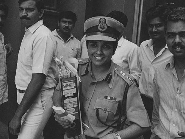 Kiran Bedi was the first woman IPS, coming from the 1972-batch.  She served for 35 years before taking voluntary retirement as Director General, Bureau of Police Research and Development in 2007. 