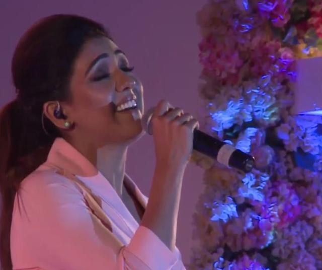 Neeti sang some really sweet songs to set the mood right. (YouTube)