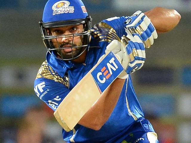Mumbai Indians batsman Rohit Sharma plays a shot during the 2016 Indian Premier League (IPL). (AFP Photo) Mumbai Indians batsman Rohit Sharma plays a shot during the 2016 Indian Premier League (IPL). (AFP Photo)