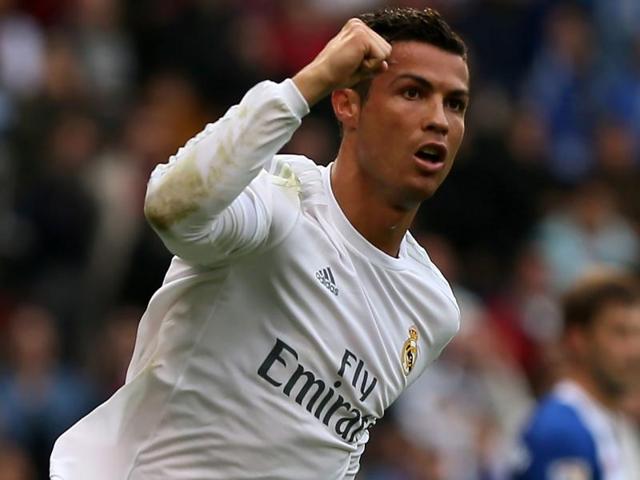 Ronaldo didn’t play a practice match on Saturday as a precautionary measure.(AFP)