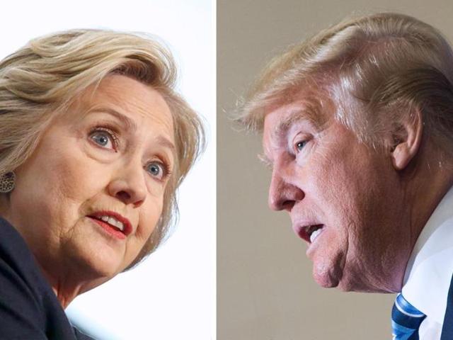 Never in the history of the Post-ABC poll have the two major party nominees been viewed as harshly as Clinton and Trump, said the Washington Post. (AFP File) Never in the history of the Post-ABC poll have the two major party nominees been viewed as harshly as Clinton and Trump, said the Washington Post. (AFP File)