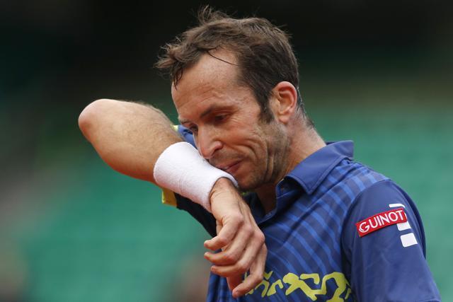 Stepanek is attempting to become the oldest player to win a singles match in Paris since Jimmy Connors, at the age of 37, in 1991. (AP) Stepanek is attempting to become the oldest player to win a singles match in Paris since Jimmy Connors, at the age of 37, in 1991. (AP)