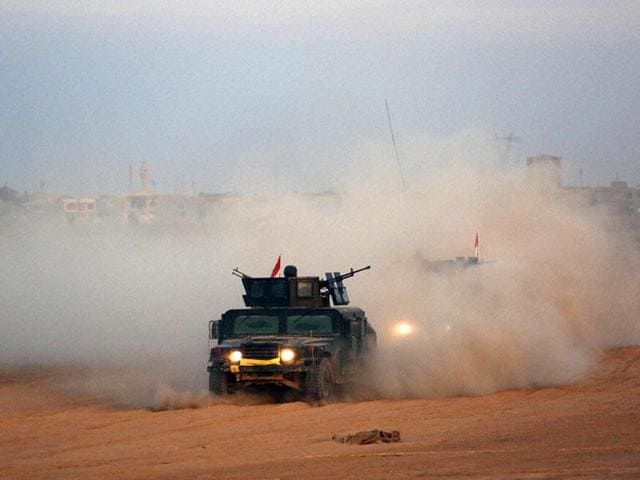 Pressure mounted on the Islamic State group on Tuesday, as a Kurdish-Arab alliance launched a major assault north of the jihadists’ Syrian bastion of Raqa and Iraqi forces advanced on their stronghold of Fallujah. (AP Photo) Pressure mounted on the Islamic State group on Tuesday, as a Kurdish-Arab alliance launched a major assault north of the jihadists’ Syrian bastion of Raqa and Iraqi forces advanced on their stronghold of Fallujah. (AP Photo)