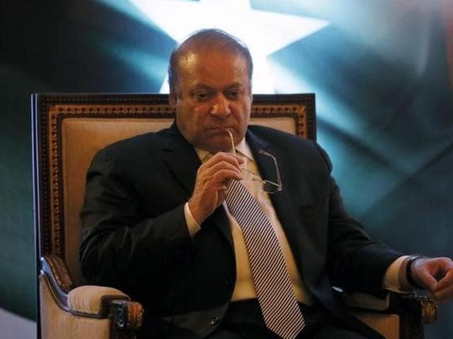 Pakistani Prime Minister Nawaz Sharif looks on during a lecture on Sri Lanka-Pakistan Relations in Colombo, Sri Lanka. (Reuters File Photo) Pakistani Prime Minister Nawaz Sharif looks on during a lecture on Sri Lanka-Pakistan Relations in Colombo, Sri Lanka. (Reuters File Photo)